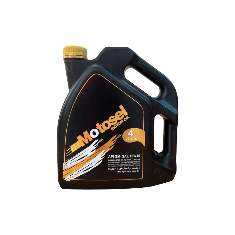 روغن موتور موتوسل مدل 10W40 SM حجم 4 لیتر