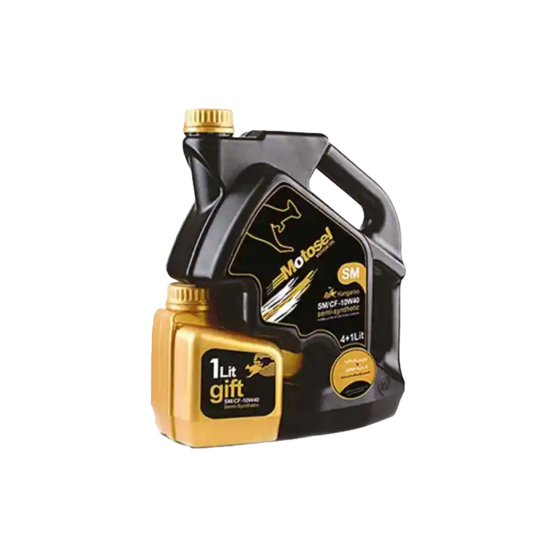 روغن موتور خودرو موتوسل مدل Kangaroo Plus SM 10W40 حجم 5 لیتر
