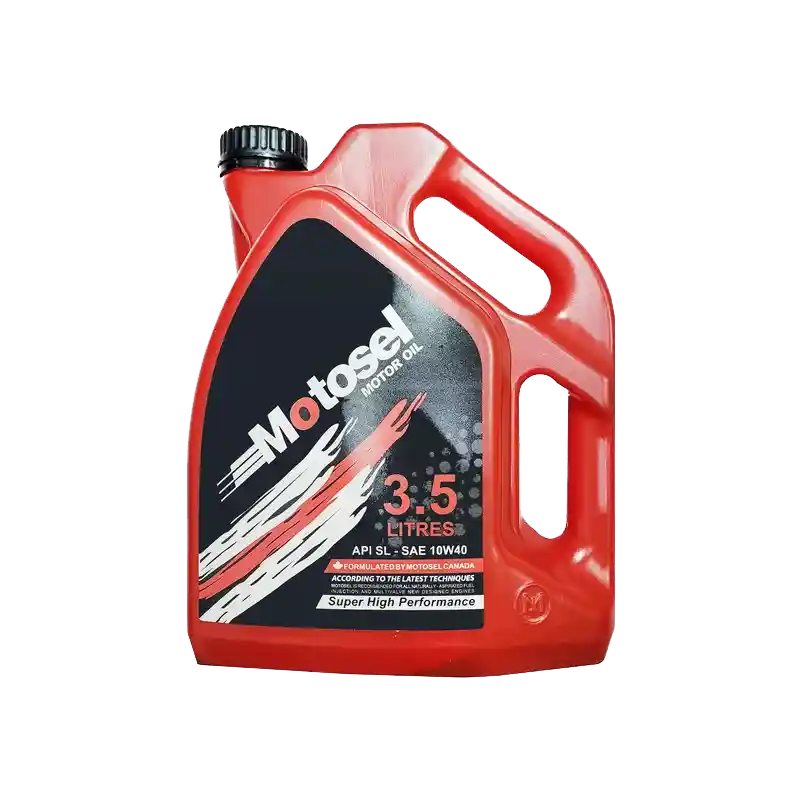 روغن موتور موتوسل مدل 10W40 SL حجم 3.5 لیتر